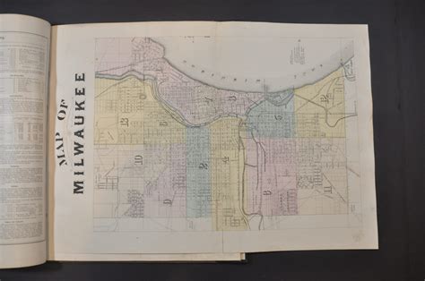 Illustrated Historical Atlas Of Milwaukee County Wisconsin Curtis