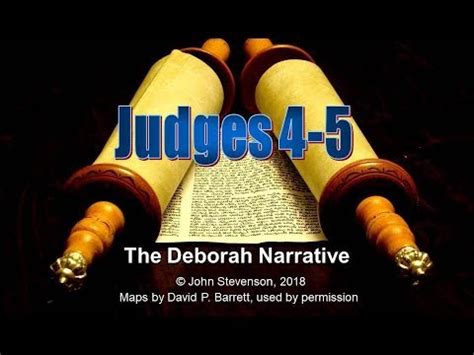 Judges 4 5 The Deborah Narrative YouTube