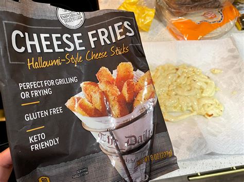 Halloumi Cheese Fries Aldi Air Fryer Authentic Quality Th