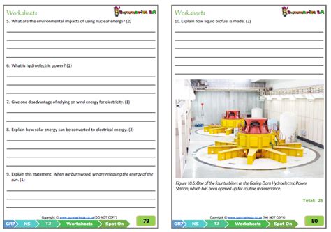 Grade 7 Natural Science Term 1 Worksheets