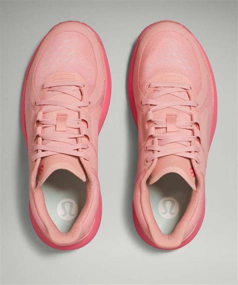 Lululemon Strongfeel Womens Training Shoe Tea Rose Pale Raspberry Orange Frappe Lulu