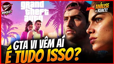 Gta 6 Grand Theft Auto Vi Trailer Oficial O Hype é Real Youtube