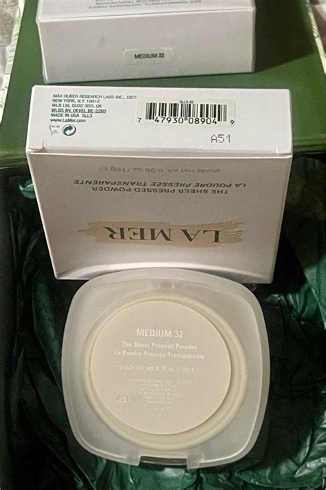 10g Skincolor De La Mer The Sheer Pressed Powder Beauty Personal