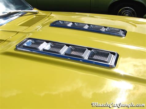 1969 Ss 350 Camaro Hood Louvers