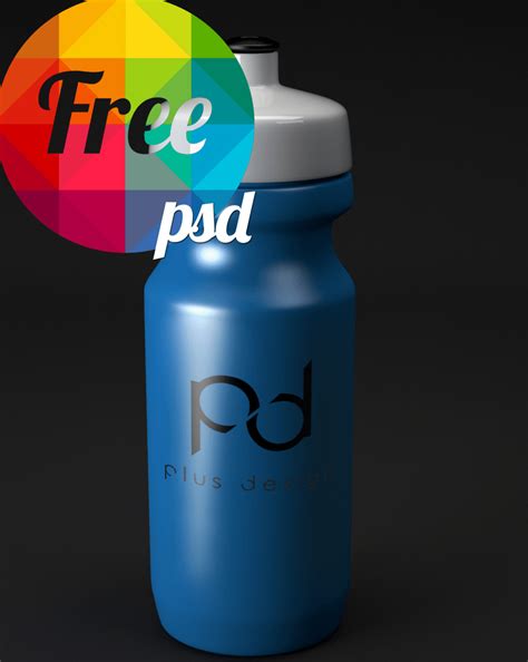 Free Water Bottle Mockup PSD Template – Free PSD,Vector,Icons