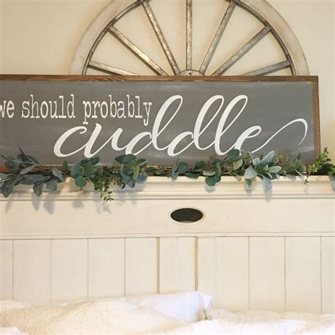 Cuddle Sign Etsy