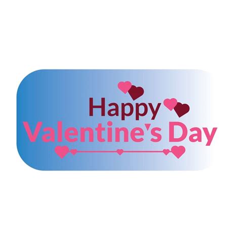 Premium Vector Happy Valentines Day Logo Design Vector Template Happy