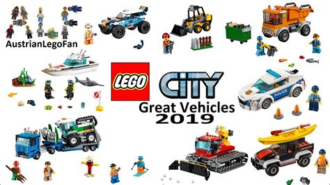 Lego City Great Vehicles Compilation Of All Sets Youtube