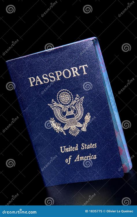 American Nationality Valid Citizenship Us Passport Royalty Free Stock