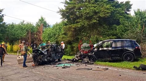 Mueren Ni Os Y Adultos En Choque De Autos En Carretera Perote