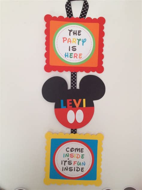 Free Printable Mickey Mouse Clubhouse Decorations - Printable Templates