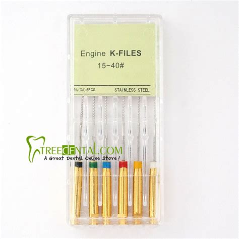 10 Boxes Endodontic Hand Ues Steel K Files Dental Niti Endo Root Canal