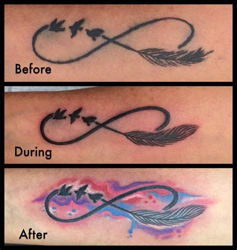 Infinity Hip Tattoos