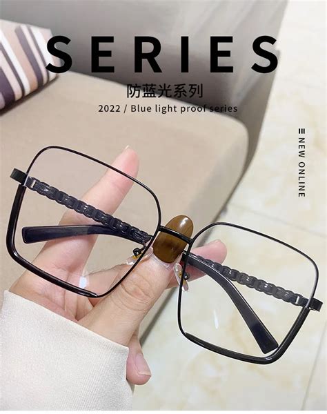 Eyeglasses Big Frames Luxury Eyeglasses For Women Titanium Optical ...