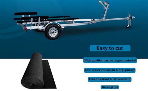 Black Boat Trailer Bunk Carpet Bunk Carpet For Marine Boat Trailers