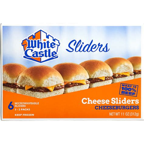 White Castle Cheeseburger Sliders 6ct -- delivered in minutes