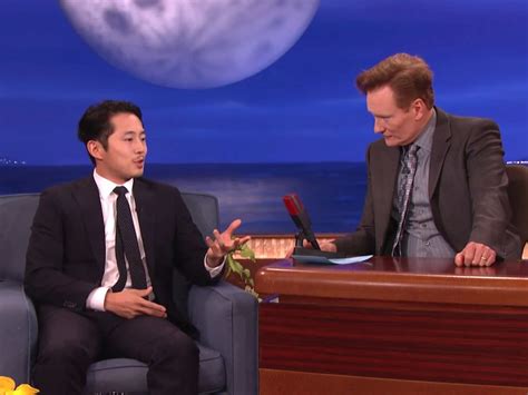 The Walking Dead: Steven Yeun shares embarassing story on Conan