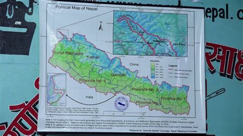 मिचिएको सीमा सहितको नेपालको नयाँ नक्सा सार्वजनिक Nepaltimes