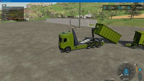 Ls 22 Scania S620 Hkl Hooklift And Crane Truck V10 Farming Simulator 2025 Mod Ls 2025 Mod