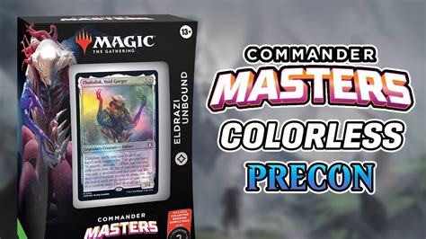 Magic S First Colorless Precon Mtg Commander Masters Eldrazi