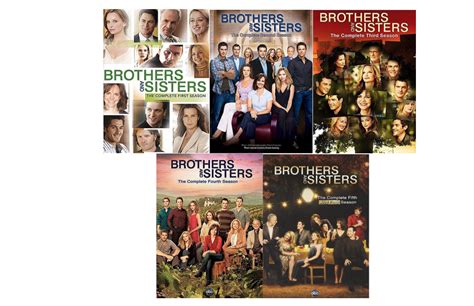 Brothers and Sisters The Complete DVD Series Seasons 1-5 Bundle ...