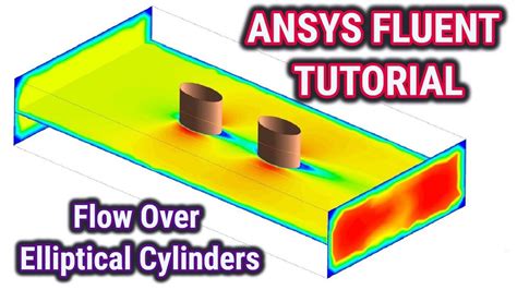 Ansys Fluent Tutorial Flow Over Elliptical Cylinders Flow And