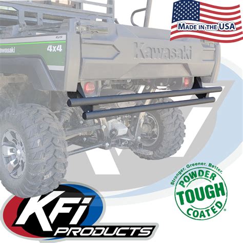 101800 Kawasaki Mule Pro Rear Bumper Kfi Atv Winch Mounts And