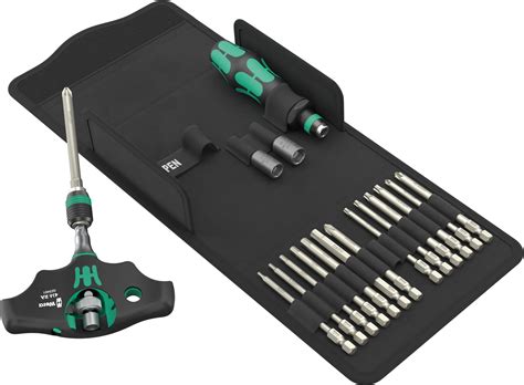 Wera Kraftform Kompakt 400 RA SHK Set 1 17 Piece Set For HVAC