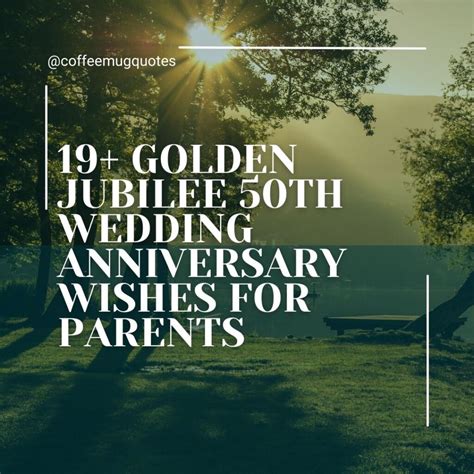 19 Golden Jubilee 50th Wedding Anniversary Wishes For Parents