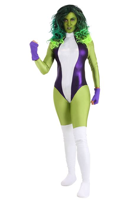 She Hulk Deluxe Women's Costume