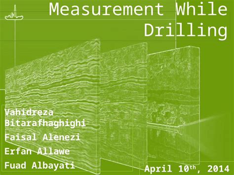 Pptx Measurement While Drilling Mwd Dokumen Tips