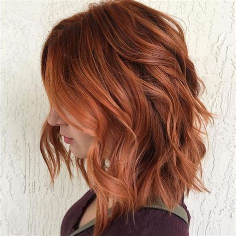 Aveda On Instagram This Wavy Auburn Bob By AvedaArtist Lnven Is