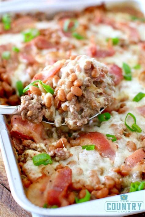 Beef And Bean Cowboy Casserole