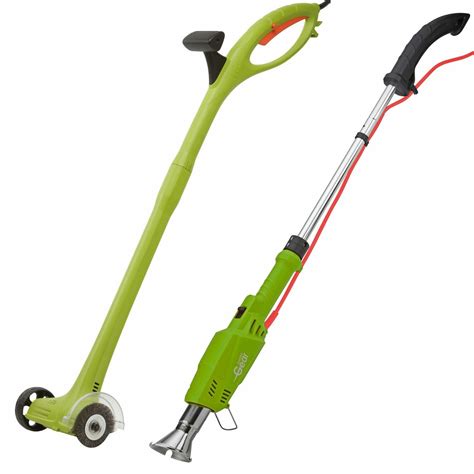 Garden Gear 140w Electric Weed Sweeper Moss Remover Grass Strimmer