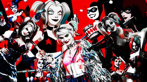 Обои на рабочий стол Коллаж Харли Квинн / Harley Quinn, Хищные Птицы ...