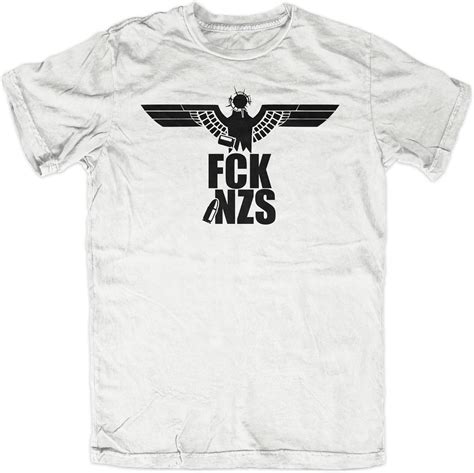 Fck Nzs Fuck Nazis T Shirt Amazon De Bekleidung