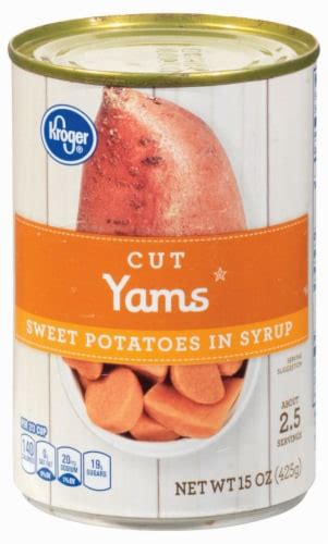 Kroger® Cut Yams In Syrup 15 Oz Kroger