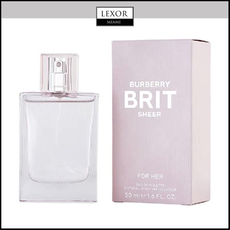 Burberry Brit Sheer 1 6 Edt Women Perfume Lexor Miami