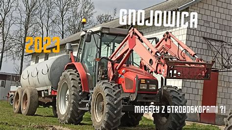 GNOJOWICA Z VIXĄ 2023 MASSEY Z STROBOSKOPAMI AGRO PAWEL TEAM