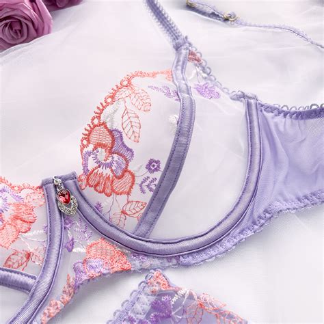 Shop Our Purple Luxury Girl Nighty Sexy 3pc Lingerie Set