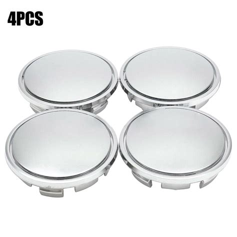 Silver Pcs Mm Universal Car Wheel Centre Hub Cover Center Abs Rims