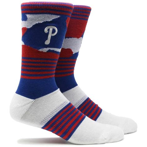 Mens Philadelphia Phillies Camo Crew Socks