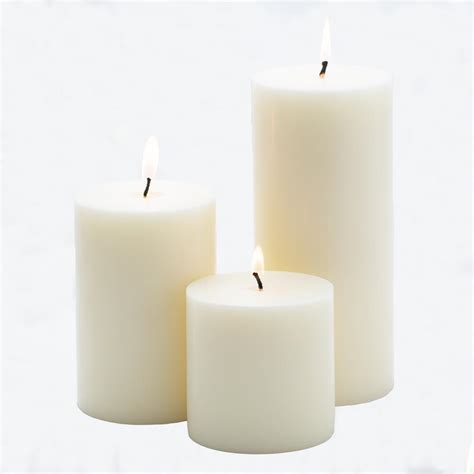 Richland 4 X 6 Light Ivory Pillar Candle Quick Candles