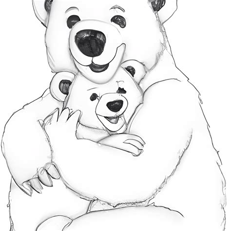 Fully Shown Smiling Realistic Teddy Bear Hugs Graphic Creative Fabrica