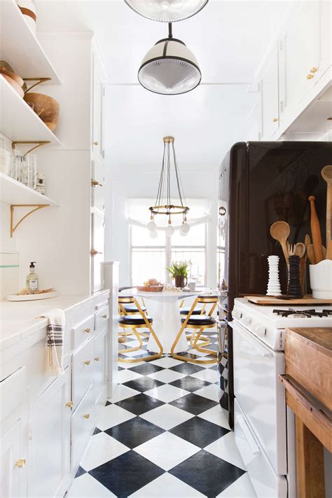 Checkerboard Tile Floor Kitchen – Things In The Kitchen