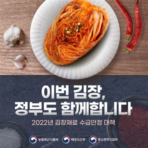 김장재료 최대 30 할인마늘·고추·양파 1만톤 시장 공급 Top50 뉴스 대한민국 정책브리핑