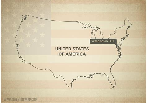 Free Vector Map of United States | Free Vector Art at Vecteezy!