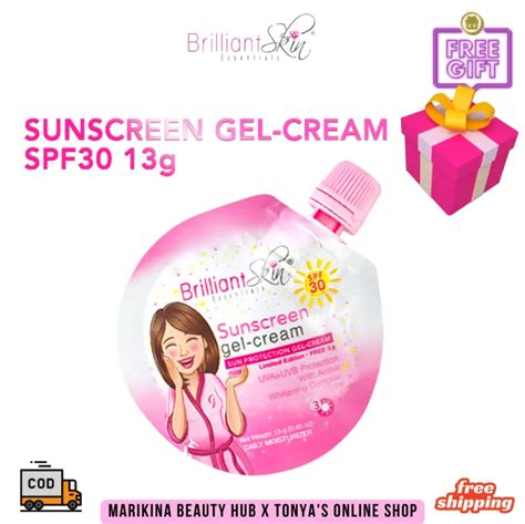 Brilliant Skin Sunscreen Gel Cream 13g Lazada Ph