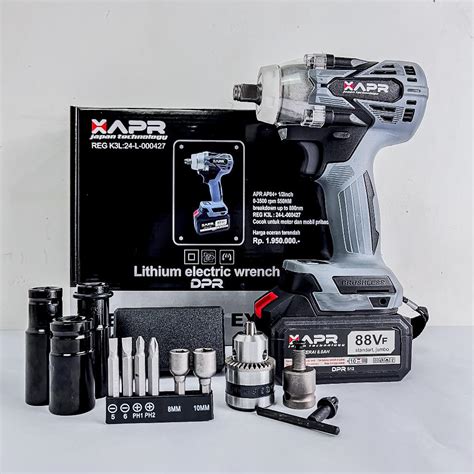 Jual LIVE APR JAPAN Impact Wrench Pembuka Baut Bor APR Garansi Resmi