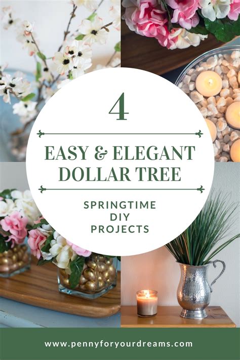 Dollar Tree Spring Decor Easy And Elegant Diy Projects